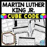 Martin Luther King Jr Cube Stations - Reading Comprehensio