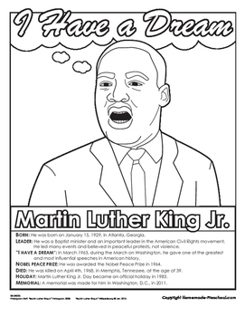 Martin Luther King Jr. Day Activities by Fantastic FUNsheets | TPT