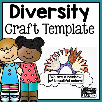 Diversity Craft - A Rainbow of Colors by Amanda's Little Learners