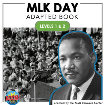 Preview of Martin Luther King Jr. Day Adapted Book | BOOM