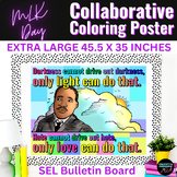 Martin Luther King Jr. Collaborative Coloring Poster MLK D