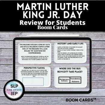 Preview of Martin Luther King Jr. Day Boom Deck