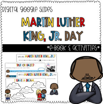 Preview of Martin Luther King Jr. Day | Digital Google Slides + PDF