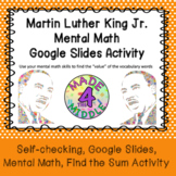 Martin Luther King Jr. Day Digital,Self-Checking, Mental M