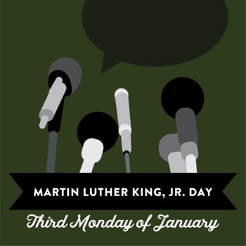Preview of Martin Luther King, Jr Day Holiday Packet | Distance Learning