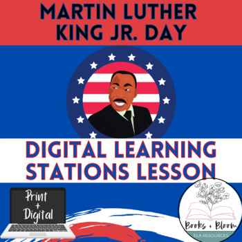 Preview of Black History Month: Martin Luther King Jr. Digital Lesson - Distance Learning