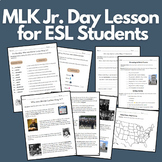 Martin Luther King Jr. Day Lesson for ESL Students (Articl