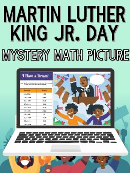 Preview of Martin Luther King, Jr. Day - Mystery Math Picture