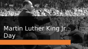 Preview of Martin Luther King Jr. Day Powerpoint