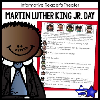 Preview of Martin Luther King Jr Day Readers Theater