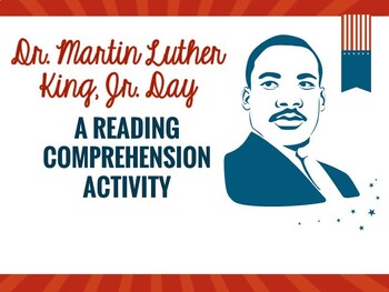 Preview of Martin Luther King Jr. Day Reading Comprehension Activity