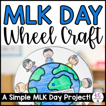 Preview of Martin Luther King Jr. Day Wheel Craft