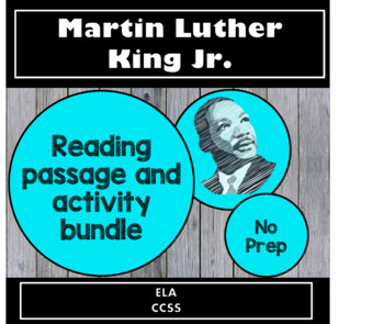 Preview of Martin Luther King Jr. Differentiated Activity