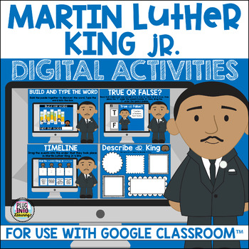 Preview of Martin Luther King Jr. Digital Activities