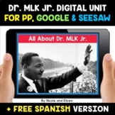 Martin Luther King Jr Digital Activities for Google and Seesaw