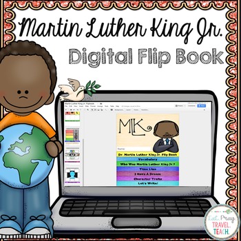 Preview of Martin Luther King Jr.  Digital Flip Book