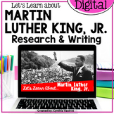 Martin Luther King Jr Digital Unit Research and Writing Bl