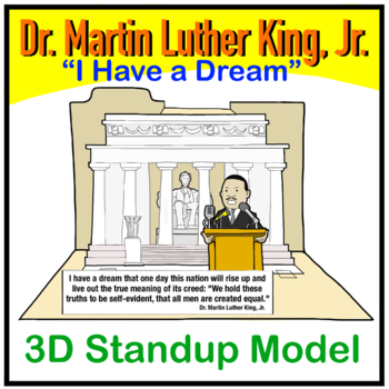Preview of Martin Luther King, Jr. Diorama