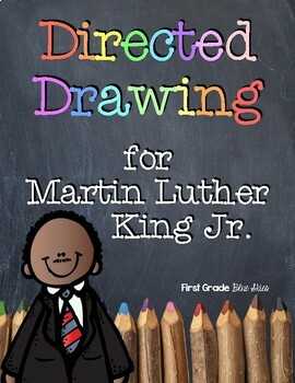 Preview of Martin Luther King Jr. Directed Drawing