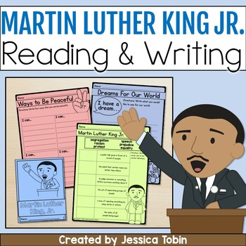 Preview of Martin Luther King Jr. Reading Writing Activities - Martin Luther King Jr. Day