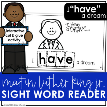 Preview of Martin Luther King Jr. Emergent Reader