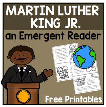 Preview of Martin Luther King Jr. Emergent Reader