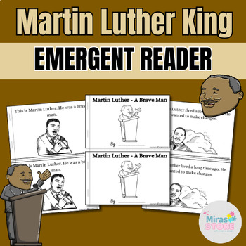 Preview of Martin Luther King Jr. Emergent Reader Activity - MLK Day | Black History Month