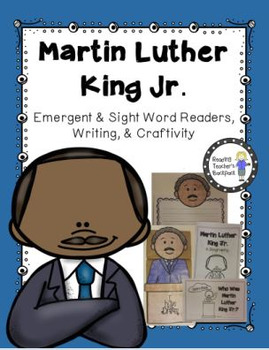 Preview of Martin Luther King Jr. Emergent Reader and Craft