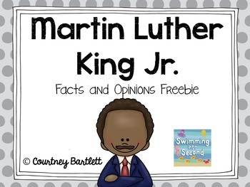 Preview of Martin Luther King Jr. Facts and Opinions (Freebie)