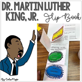 Preview of Martin Luther King, Jr. Flap Book FREEBIE