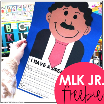 Preview of Martin Luther King Jr Freebie