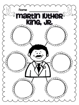 Martin Luther King Jr Worksheets For Kindergarten