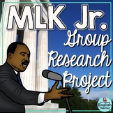 Martin Luther King, Jr. Group Research Project