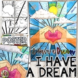 Martin Luther King Jr, "I Have a Dream" Collaborative Poster, Writing Activity