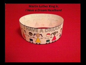 Preview of Martin Luther King Jr. I Have a Dream Headband