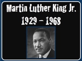 Martin Luther King Jr. "I Have a Dream" Power Point lesson