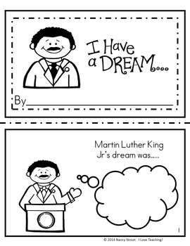 Martin Luther King Jr: Printables by Nancy Strout | TpT