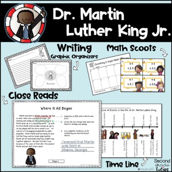 Preview of Martin Luther King Jr Informational Reads