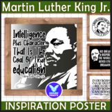 Martin Luther King Jr Inspiration Poster Classroom Decor B