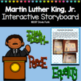 Martin Luther King, Jr. Interactive Lapbook Storyboard Gra