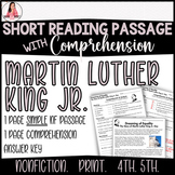Martin Luther King Jr, January Winter Nonfiction Reading P