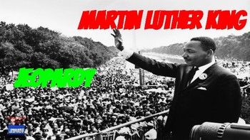 Preview of Martin Luther King Jr. Jeopardy Game (Google Slides)