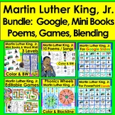 Martin Luther King, Jr. K/1 BUNDLE Google, Mini Books, Gam