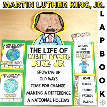Preview of Martin Luther King Jr. Lapbook - Activity and Craft