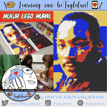 Preview of Martin Luther King Jr Lego Mural