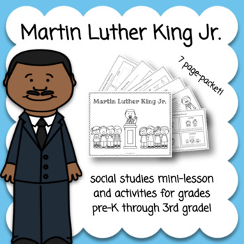 Preview of Martin Luther King Jr. Mini-Lesson and Activities Packet