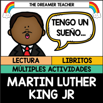 Preview of Martin Luther King Jr | Libro Emergente y Actividades | Distance Learning