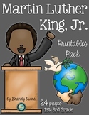 Martin Luther King, Jr. Literacy Printables Pack