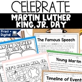Martin Luther King Jr Activities 3rd 4th Grade Reading Pas