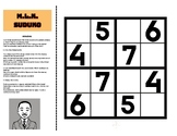 Martin Luther King Jr. (MLK) Sudoku Game Board